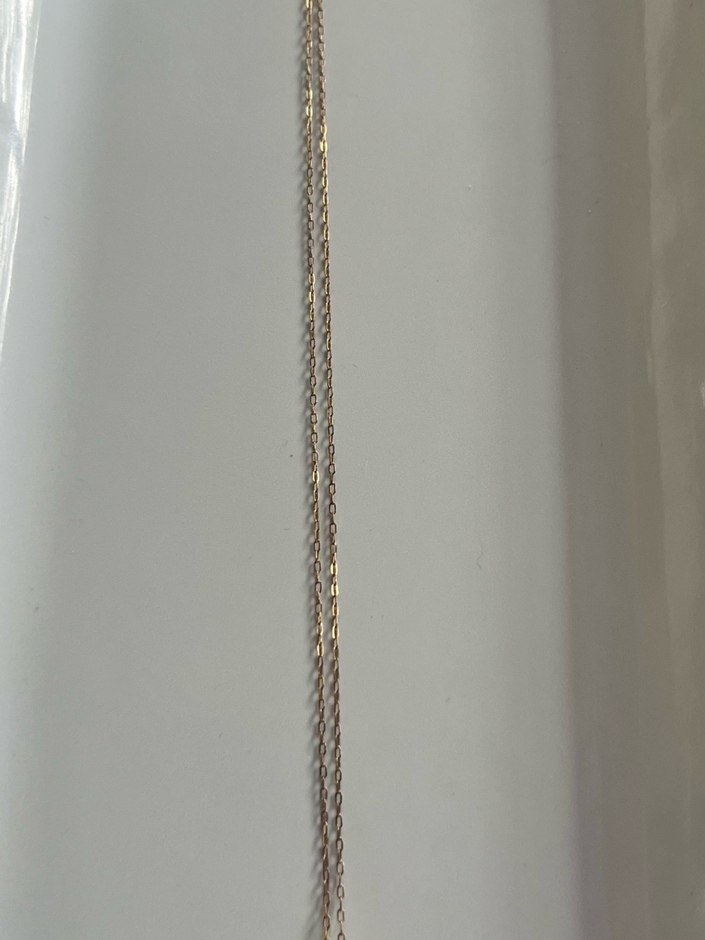 NWOT Miranda Frye 18k-Plate Gold Shell Pendant Necklace with CZ Drop Chain - Picture 6 of 6